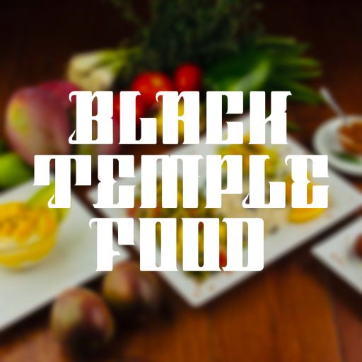 Black Temple Food's logo
